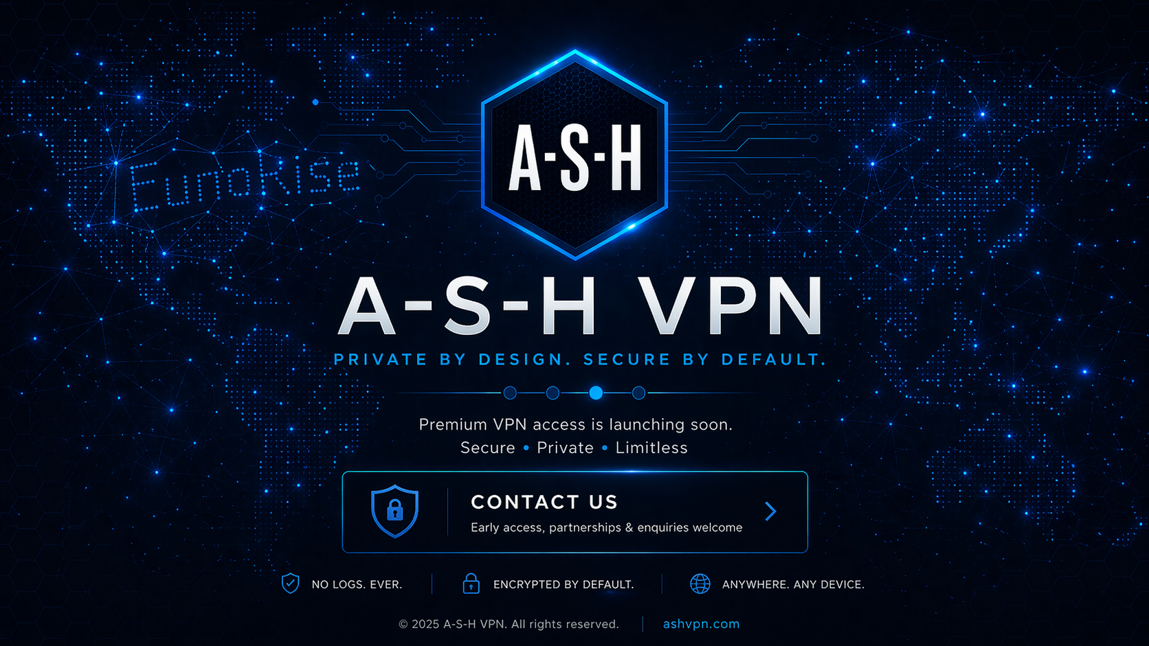 A-S-H VPN coming soon artwork